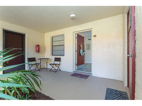 Courtyard entryway - Condo for sale at 66 Boundary Blvd #280, Rotonda West, FL 33947 - MLS Number is D6122649