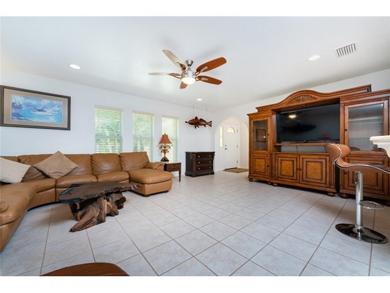 LIVING ROOM,  ROOM FOR HUGE TV! - Single Family Home for sale at 3400 Colony Ct, Punta Gorda, FL 33950 - MLS Number is C7451906