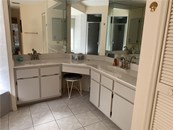 Large make up vanity with dual sinks - Single Family Home for sale at 4200 Swensson St, Port Charlotte, FL 33948 - MLS Number is C7452315
