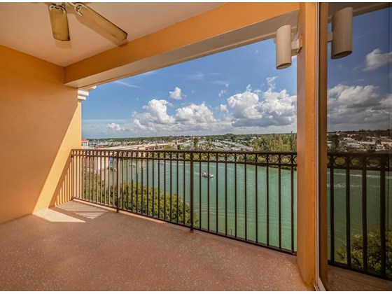 View from the balcony - Condo for sale at 147 Tampa Ave E #702, Venice, FL 34285 - MLS Number is N6116949